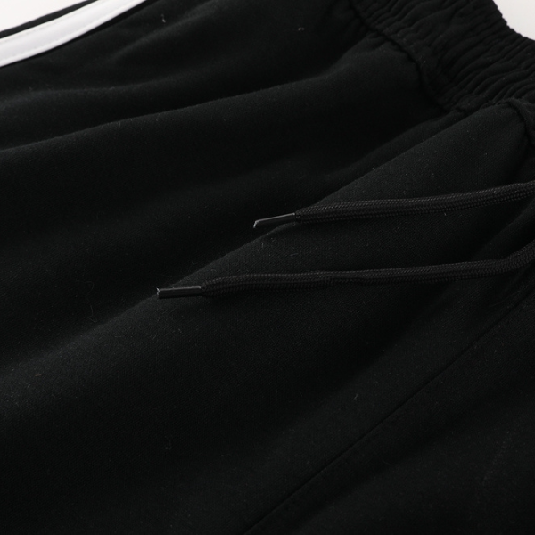 Conjunto de Frio Adidas Casaco + Calça Preto e Branco - VENI Futebol