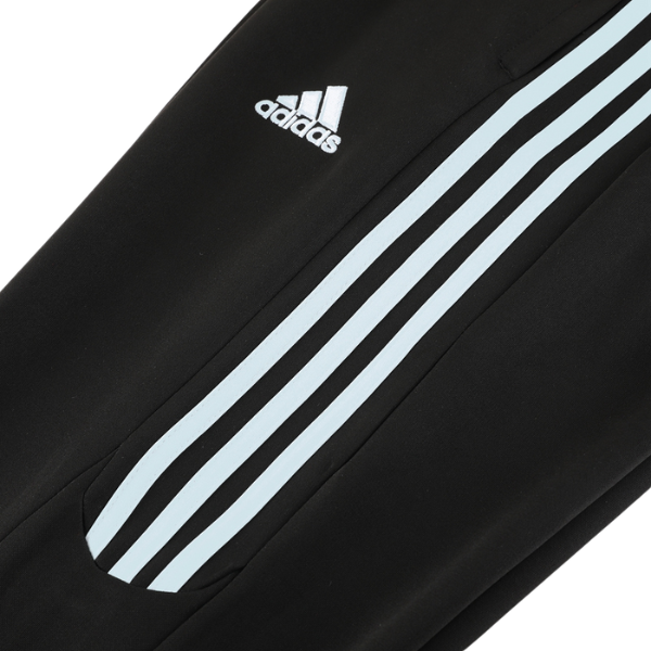 Adidas Trainingsanzug Jacke + Hose in Weiß und Schwarz - VENI Fußball
