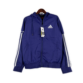 Corta Vento Adidas Azul - VENI Futebol