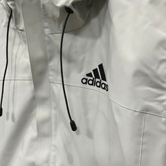 Adidas Grey Windbreaker Jacket