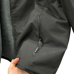 Camel Black Windbreaker Jacket