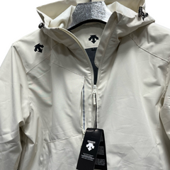 Descente Beige Windbreaker Jacket