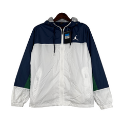 Windbreaker Jordan Branco e Azul - VENI Futebol