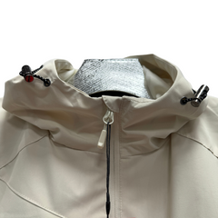 The North Face Beige Windbreaker Jacket