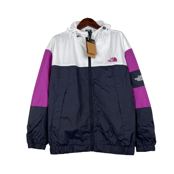 Windbreaker The North Face Branco, Rosa e Azul - VENI Futebol