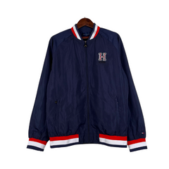 Windbreaker Tommy Hilfiger Azul com detalhes - VENI Futebol
