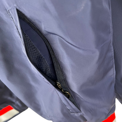 Windbreaker Tommy Hilfiger Azul com detalhes - VENI Futebol