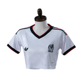 Mexico Adidas 2026 Away Women's Baby Tee Version Football T-Shirt