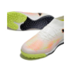 Future 8 WhitPuma e and Orange Turf TF Football Boot