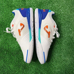 Joma Top Flex Rebound White and Blue Indoor IC Football Boot Size 40 Eur