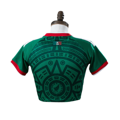 Mexico Adidas 2026 Home Women's Baby Tee Version Football T-Shirt