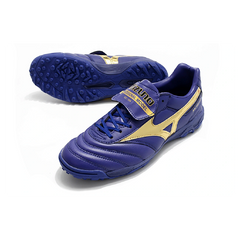 Mizuno Morelia Sala Classic Purple and Gold Turf TF Football Boot