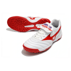 Mizuno Morelia Sala Classic White Red and Black Turf TF Football Boot