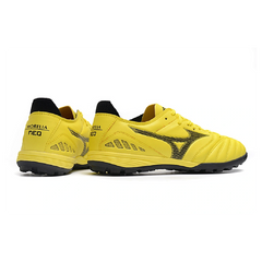 Mizuno Morelia Sala TF Yellow and Black Turf TF Football Boot