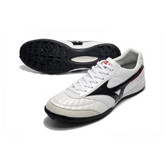 Mizuno Morelia Sala White and Black Turf TF Football Boot