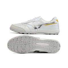 Mizuno Morelia Sala White and Silver Turf TF Football Boot