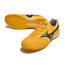 Mizuno Morelia Sala Yellow Black and Red Turf TF Football Boot