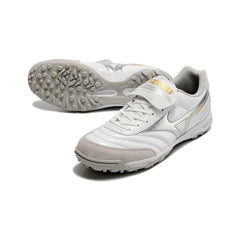 Mizuno Morelia Turf TF White and Silver Football Boot