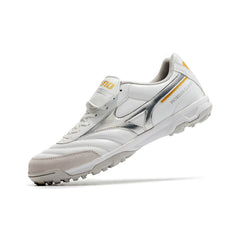 Mizuno Morelia Turf TF White and Silver Football Boot