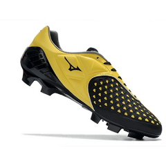 Mizuno Wave Ignitus 4 Archive Pack Black and Yellow Firm Ground FG Football Boot