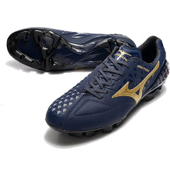 Mizuno Wave Ignitus 4 Blue and Gold Firm Ground FG Football Boot