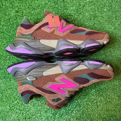 New Balance 9060 Brown Casual Shoes Size 42.5 Eur
