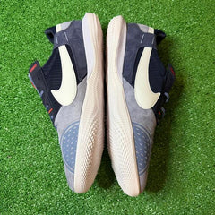 Nike5 Street Gato Blue and White Indoor IC Football Boot Size 44.5 Eur