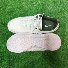 Nike5 Street Gato White and Green Indoor IC Football Boot Size 43 Eur