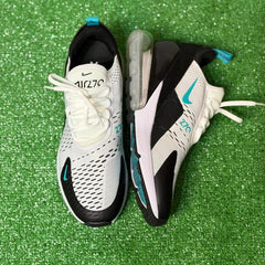 Nike Air Max 270 React White and Black Casual Shoes Size 42 Eur