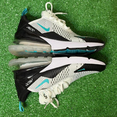 Nike Air Max 270 React White and Black Casual Shoes Size 42 Eur