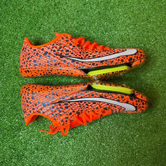 Nike Air MaxFly 2 Orange and Black Running Spikes Shoes Size 46 Eur