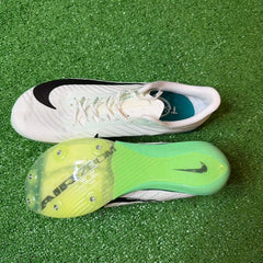 Nike Air MaxFly 2 White Running Spikes Shoes Size 40.5 Eur