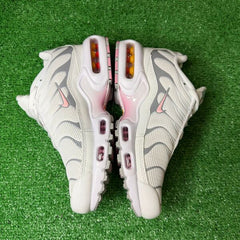 Nike Air Max Plus TN Summit White Pink Rise Casual Shoes 36 Eur