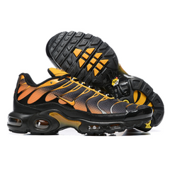 Nike Air Max Plus TN White Black Orange Casual Shoes