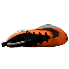 Nike Air Zoom Alphafly Next% 2 White Orange Blue Running Shoes