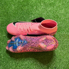 Nike Air Zoom Mercurial Superfly 10 Elite Light Pink Firm Ground FG Football Boot Size 40 Eur