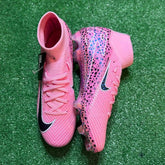 Nike Air Zoom Mercurial Superfly 10 Elite Light Pink Firm Ground FG Football Boot Size 40 Eur