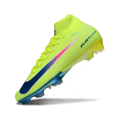 Nike Air Zoom Mercurial Superfly 10 Elite Yellow and Blue Firm Ground FG Football Boot