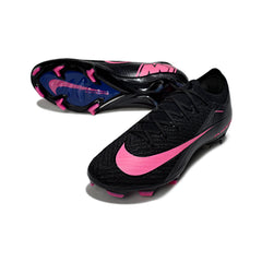 Nike Air Zoom Mercurial Vapor 16 Elite Black and Pink Firm Ground FG Football Boot