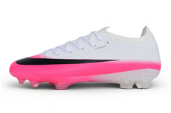 Nike Air Zoom Mercurial Vapor 17 Elite White and Pink Firm Ground FG Football Boot