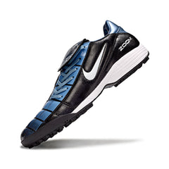 Nike Air Zoom Total 90 III Black and Blue Turf TF Football Boot