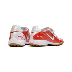 Nike Air Zoom Total 90 III Red and White Turf TF Football Boot