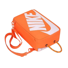 Nike Football Boot Bag Orange with Shoulder Strap