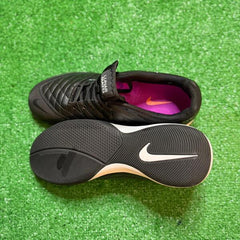 Nike Lunar Gato II Black Futsal IC Football Boot Size 40 Eur