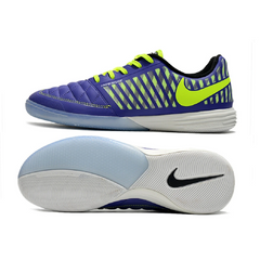 Nike Lunar Gato II IC Purple and Green Indoor IC Football Boot