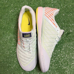 Nike Lunar Gato II Light Green and White Indoor IC Football Boot Size 42,5 Eur