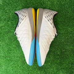 Nike Lunar Gato II White and Gray Indoor IC Football Boot Size 42 Eur