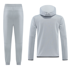Nike Tech Fleece Grey and Black Cold Set Coat and Pants