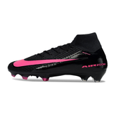 Nike Air Zoom Mercurial Superfly 10 Elite Black and Pink Firm Ground FG Football Boot