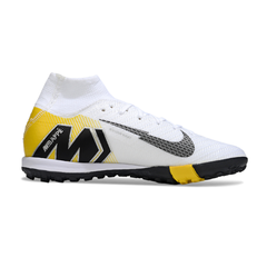 Nike Mercurial Superfly 10 Elite White Mbappe Pack Turf TF Kids Football Boot